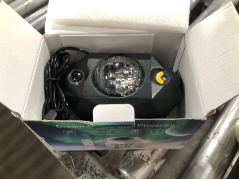 Photo 1 of Cadrim Star Projector with Bluetooth Speaker Remote, Galaxy Projector Northern Lights Aurora Projector with Moon Star, Night Light Projector for Bedroom, Home Theater, Kids Adults Game, Room Parties