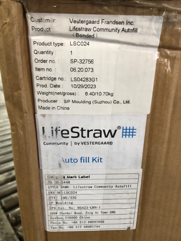 Photo 2 of LifeStraw Community High-Volume Water Purifier, Autofill, LSC024