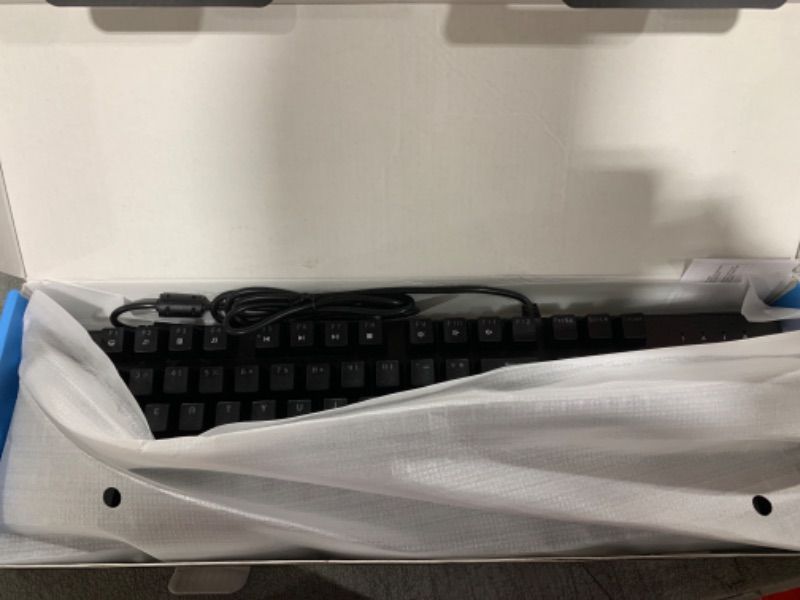 Photo 1 of Aimzone Gaming Keyboard Mechanical, 104 Keys Ultra-Slim LED Backlit USB 100% Wired Gaming Keyboard Full Size, Durable ABS Keycaps/Anti-Ghosting/Spill-Resistant Computer Keyboard for PC Mac Xbox