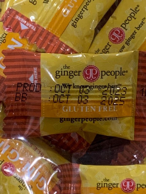 Photo 3 of The Ginger People Gin Gins Double Strength Hard Candy, 1lb Bag