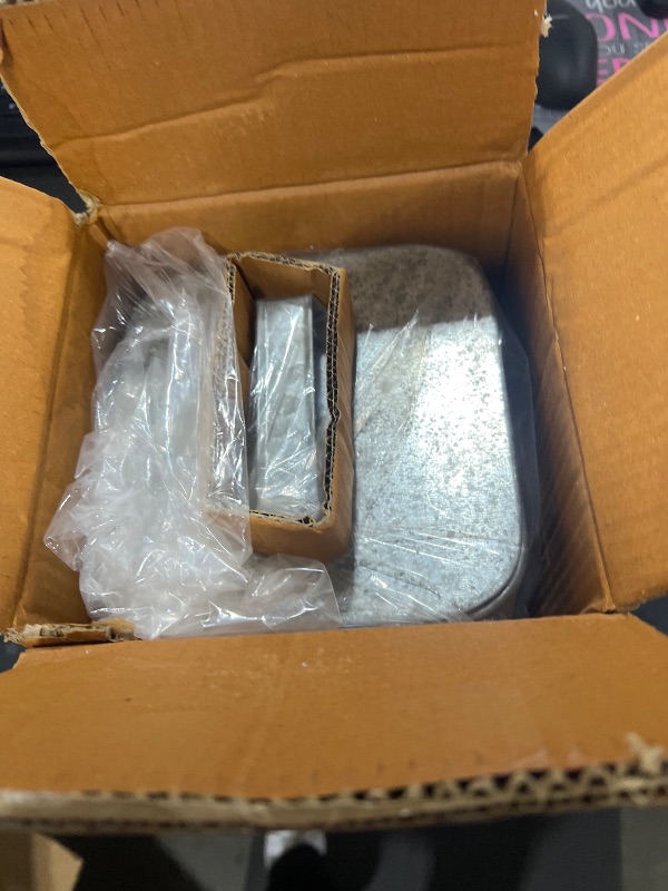 Photo 1 of Square Metal Box (Set of 2)