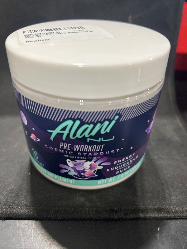 Photo 2 of Alani Nu pre-Workout Breezeberry 20 Servings        bb 02026