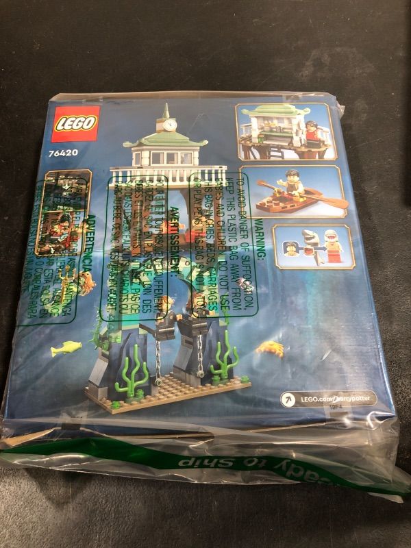 Photo 2 of LEGO® Harry Potter 76420 Triwizard Tournament: The Black Lake Toy Building Set with Merperson Minifigure