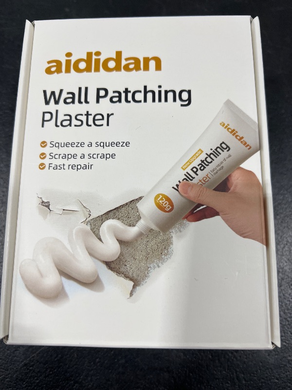 Photo 2 of 2pcs Drywall Repair Kit Hole Repair Patch Kits Wall Spackle Repair Paste Wall Mending Agent Quick Fix Solution for Home Wall, White Repair Putty Plaster Dent & Wood Scratch Repair