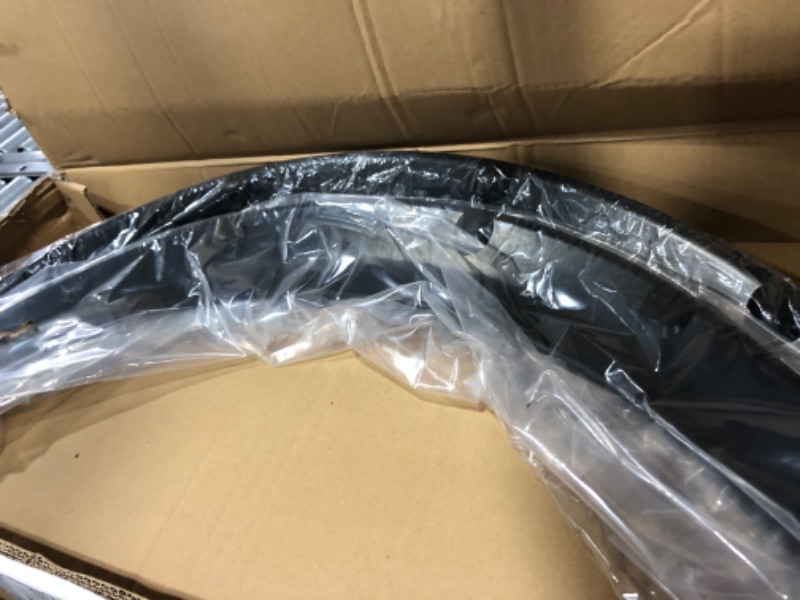 Photo 1 of BLACKHORSE-RACING 4PCS 3.5"/890mm Universal Car Wheel Fender Flares Flexible Wide Body Wheel Arches PU(82+89cm)