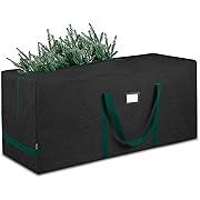 Photo 1 of 
BALEINE 7.5 ft Christmas Tree Storage Bag, Heavy Duty 900D Oxford Fabric with Reinforced Handles and Dual Zippers Wide Opening, Extra Large Storage Container for Trees and Decorations (Black)
