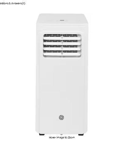 Photo 1 of 5,300 BTU Portable Air Conditioner Cools 150 Sq. Ft. in White


