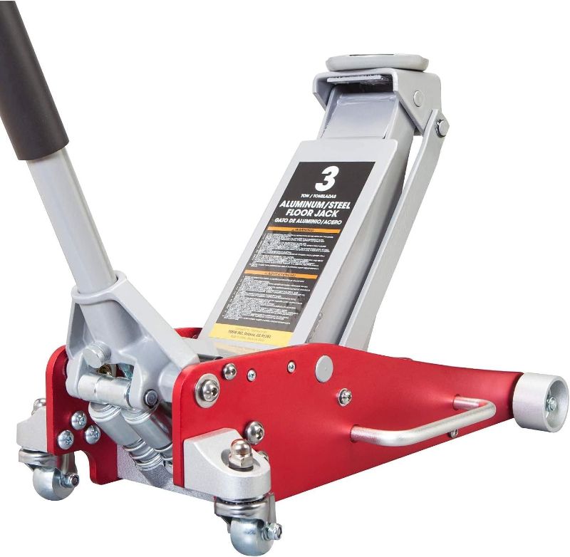 Photo 1 of 3 Tons Aluminum Racing Floor Jack With Rapid Pump