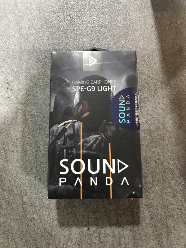 Photo 2 of SOUND PANDA SPE-G9 Light Gaming Earbuds Single Driver 3.5mm with Dual Microphone | Wired Earbuds with 1.5m Cable | for PC, Mobile, Xbox, PS5, PS4, Switch | in-Ear Gaming Headset (Yellow)