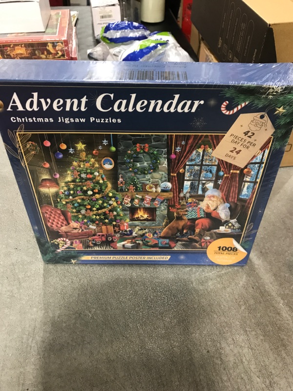 Photo 1 of Advent Calendar Christmas Jigsaw Puzzle 1008pcs