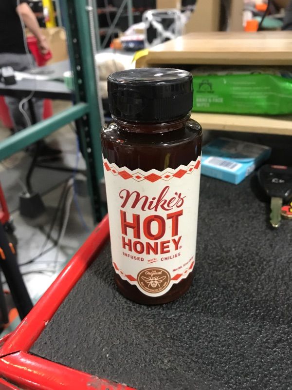 Photo 2 of Mike's Hot Honey, America's #1 Brand of Hot Honey, Spicy Honey, All Natural 100% Pure Honey Infused with Chili Peppers, Gluten-Free, Paleo-Friendly (10oz Bottle, 1 Pack) 10 Ounce (Pack of 1)