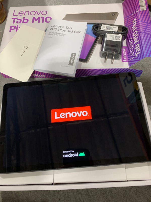 Photo 3 of Lenovo Tab M10 Plus 3rd Gen Tablet - 10" FHD - Android 12-32GB Storage - Long Battery Life