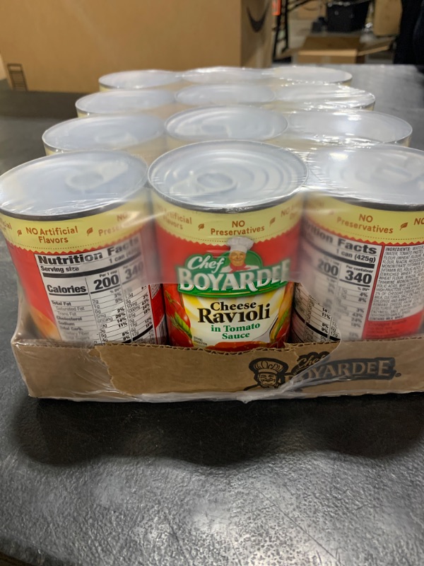 Photo 1 of CHEF BOYARDEE 12 PK CANS 15 OZ EACH 