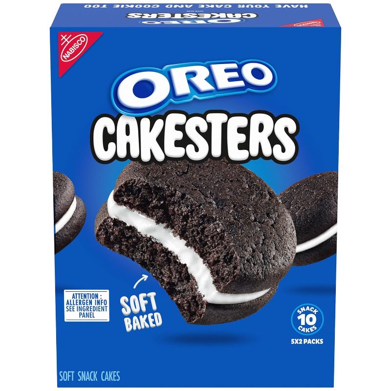 Photo 1 of 3 pack OREO Cakesters Soft Snack Cakes, 5 - 2.02 oz Snack Packs - BBD 09/DEC 2024