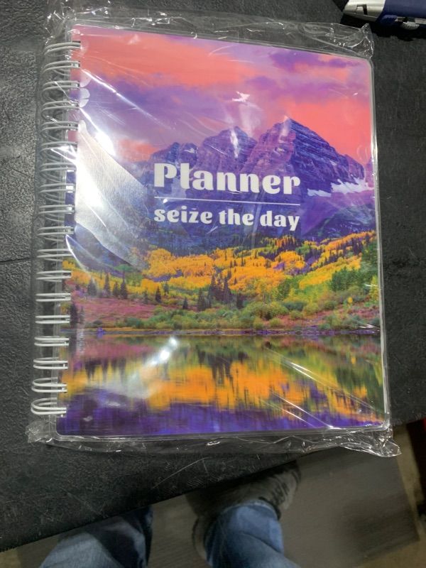 Photo 2 of Arundhati 18 Months Daily Planner 2024-2025, 8.5x9.8"July.2024–Dec.2025 Academic Daily Weekly Monthly Planner Yearly Agenda,Planners 2024-2025 for Women,Men,Students,Teacher, Bookmark, Notes Sets