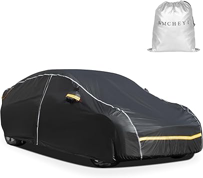 Photo 1 of WMCHEYI Car Cover Waterproof All Weather,6 Layers Car Covers for Automobiles, Full Exterior Cover with Zipper, Outdoor SUV Car Cover Sun UV Rain Snow Wind Protection, Fit for 192"(192*74*74 inch)SUV