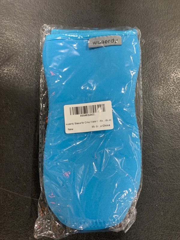 Photo 1 of 2 Pack Sleeve for Cirkul 22oz Water Bottle, Water Bottle Sleeve Fits Cirkul 22oz Plastic and Stainless Steel Bottles, Protective Sleeve Insulated Cover Retaining Temperature, Fitted Design, Blue