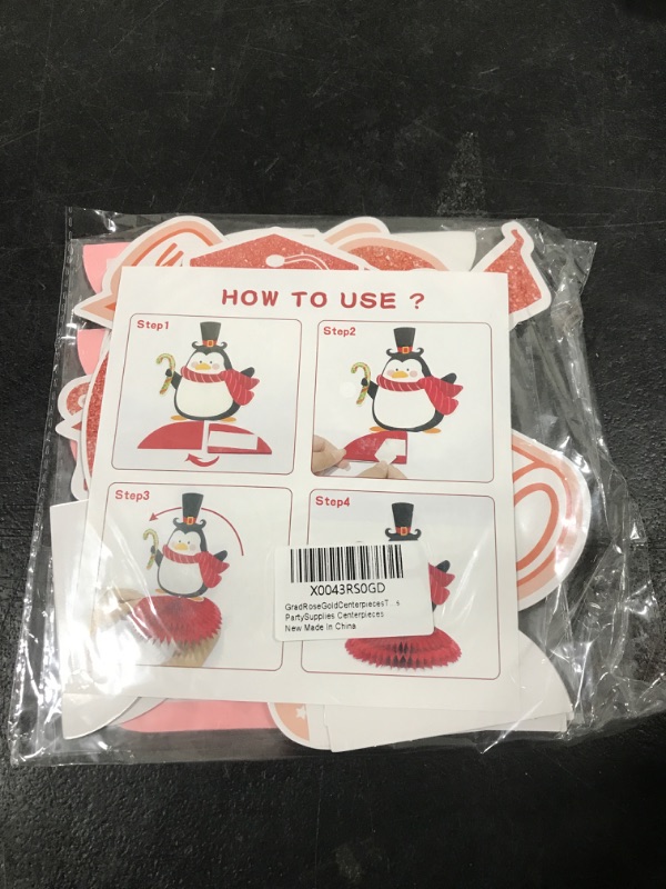 Photo 1 of 2024 Graduation Decorations Class of 2024 Graduation Centerpieces for Tables Graduation Table Decorations Graduation Party Centerpieces for Tables 2024 Graduation Party Decorations (Pink)
