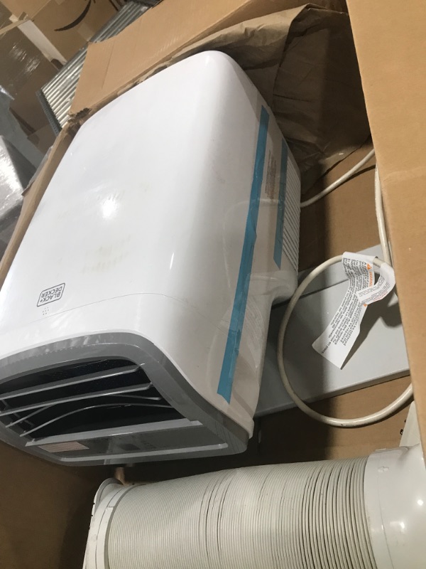 Photo 5 of  BLACK+DECKER 8,000 BTU Portable Air Conditioner up to 350 Sq.Ft.with Remote Control, White 