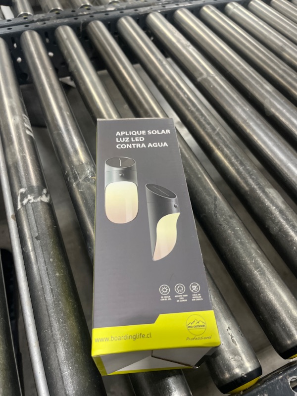 Photo 1 of PRO OUTDOOR Solar Powered Motion Sensor LED Lights for Walls - 15 Integrated LEDs, Wireless Waterproof Outdoor Security Lights, All-Weather House Lighting, Solar Panel 0.45W 5V, 6Hr Charge, Black