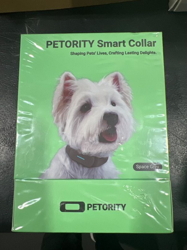 Photo 3 of PETORITY GPS Tracker for Dogs - Wireless Pet Smart Collar with Health Monitor, Waterproof, Escape Alert with Dog Fence, No SIM Card and Monthly Fees.(L-Space Grey,18.9”~26”)