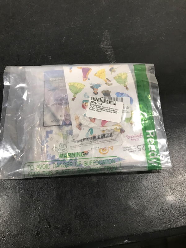 Photo 1 of Disney Princess Magic Ink Coloring Book Set - Bundle of 3 Imagine Ink Books for Girls Kids Toddlers Featuring Princess, Moana, and Minnie Mouse with Invisible Ink Pens and Stickers