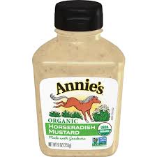 Photo 1 of Annie's Naturals Organic Horseradish Mustard - Case of 12/9 oz