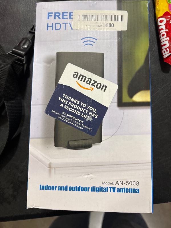 Photo 1 of 2021 Amplified Digital HDTV Antenna Support Smart TVs and All Older TVs -320 Miles Range 360° Reception TV Antenna with Signal Booster 36ft Coaxial Cable for 4K 1080p Portable Indoor Outdoor Antenna