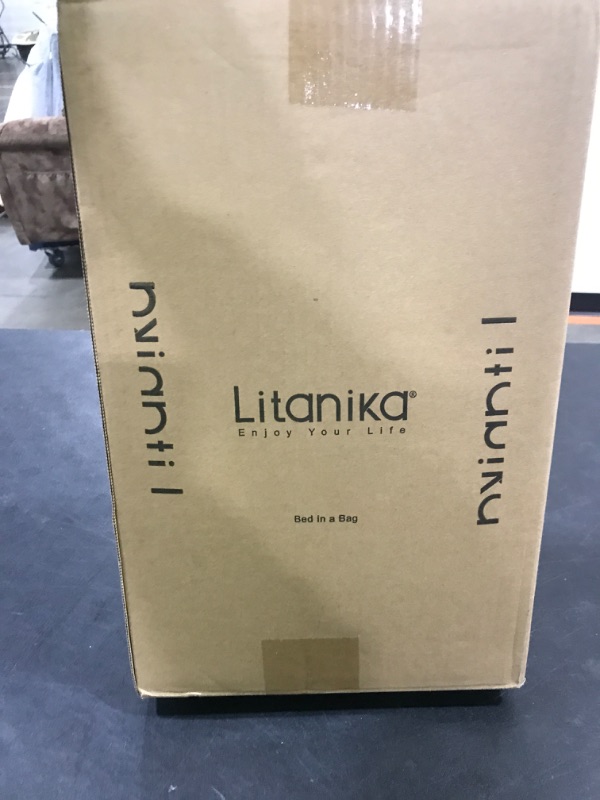 Photo 2 of [Twin/Twin XL ] Litanika White Comforter Set, 2 Pieces Lightweight Solid Bedding Set, All Season Fluffy Bed Set (66x90In Comforter & 1 Pillowcase)