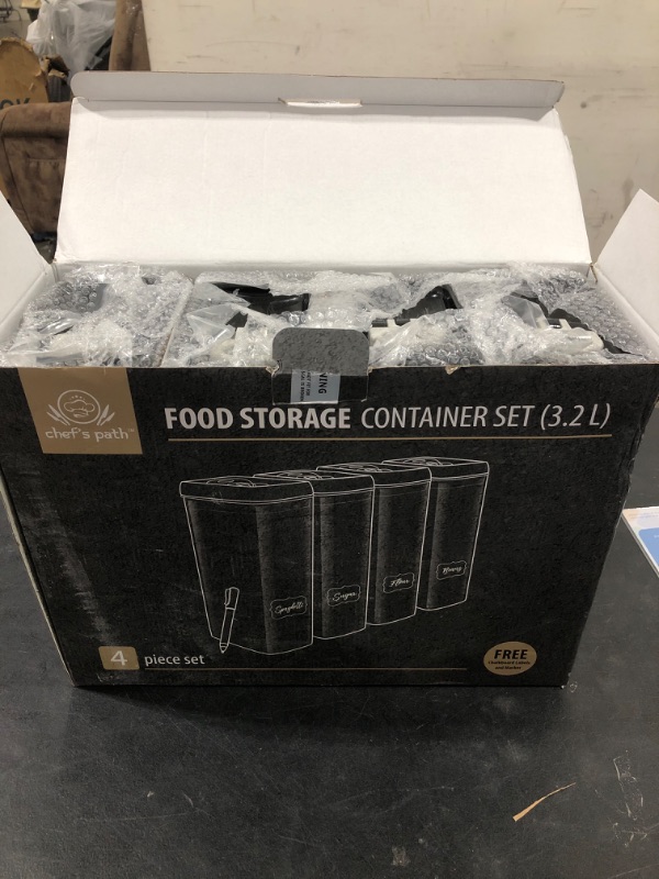 Photo 2 of Airtight Extra Large Food Storage Containers - Set of 4