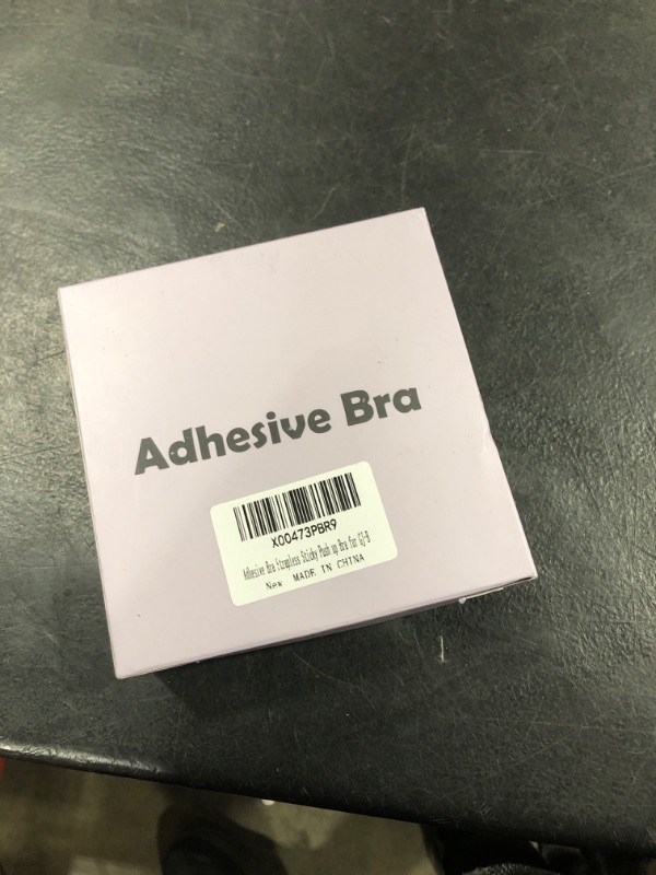 Photo 1 of BALIWELL Adhesive Bra Push Up, Strapless Sticky Backless Dress Bra for Women, Invisible Silicone Bra with Nipple Covers Beige