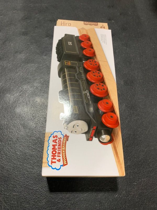 Photo 2 of Fisher Price Thomas and Friends Wooden Railway, Hiro Engine and Coal-Car