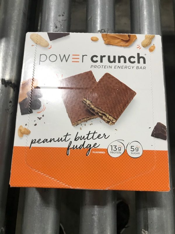 Photo 3 of BioNutritional Research Group Power Crunch Protein Energy Bar Peanut Butter Fudge 12 Bar(S)