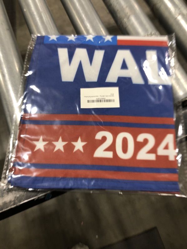 Photo 2 of Kamala Harris Waltz 2024 Flag Kamala Harris Walz 2024 Garden Flag 12 x 18 Inch Double SidedGarden Flag Kamala Harris Tim Waltz 2024 Banner Harris Tim Walz for President Flags Camping Garden Flag Yard Decor