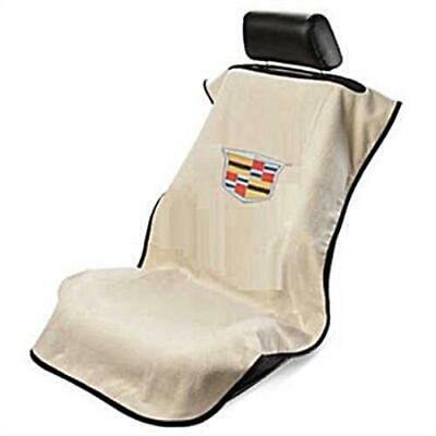 Photo 1 of SEATARMOUR Terry Velour Seat Protector New Cadillac Tan