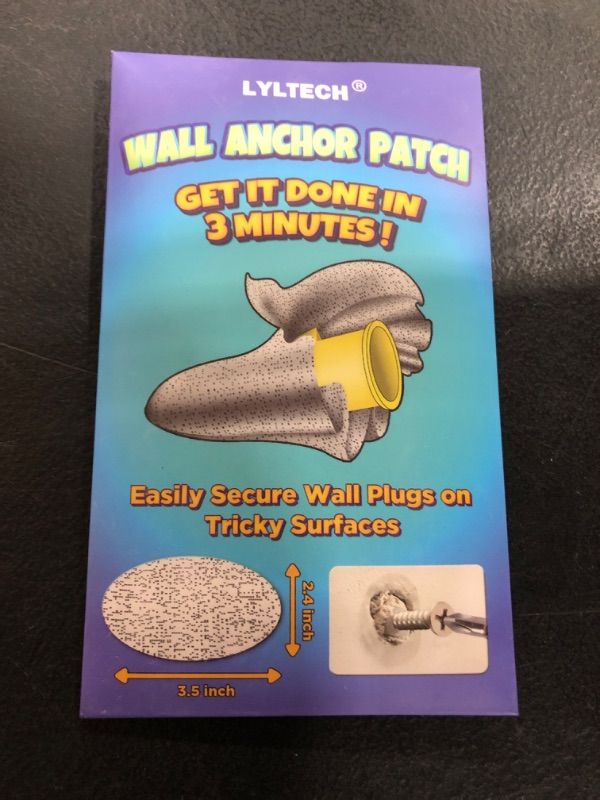 Photo 2 of LYLTECH Fixing Drywall Anchors Repair//Plus Size:-3.5" x 2.5"- (20 PCS)-Perfect for Loose Drywall Anchors. Repairs and Strengthens Walls Easily. Multipurpose fix for Shelves, Curtains, Towel Rails