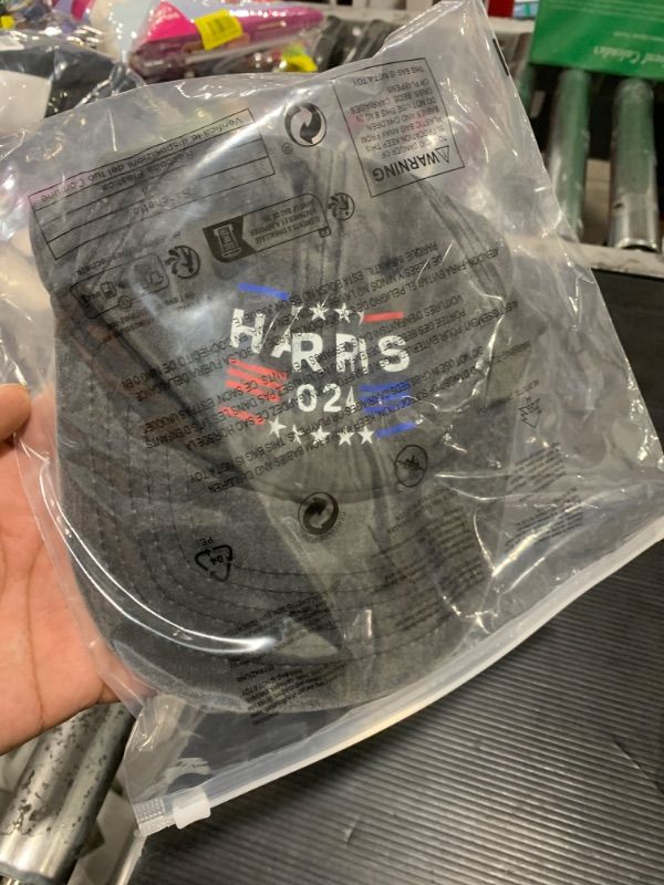 Photo 2 of Harris 2024 Hats for Mens Womens Pigment Black & Harris 2024 I'm with Her Hats & Harris Walz 2024 Hats & White Dudes for Harris 2024 & Kamala 2024 I'm with Her & Comma La