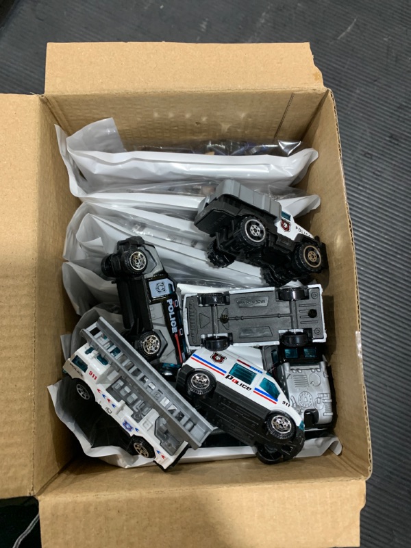 Photo 1 of AMOR PRESENT 14PCS SWAT Action Figure Set, Armed Police with Movable Joints 1:36 Scale Army Men Building Blocks with Weapons Army Dogs and 6 Vehicles for Kids Boys Girls Birthday Gift