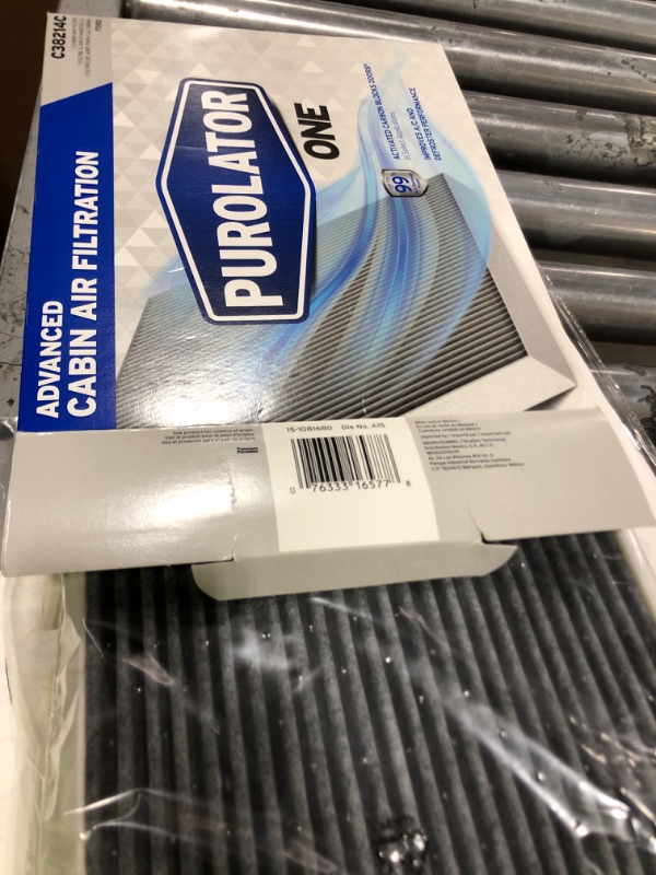 Photo 1 of Purolator C38214C PurolatorONE Advanced Cabin Air Filter with Activated Carbon