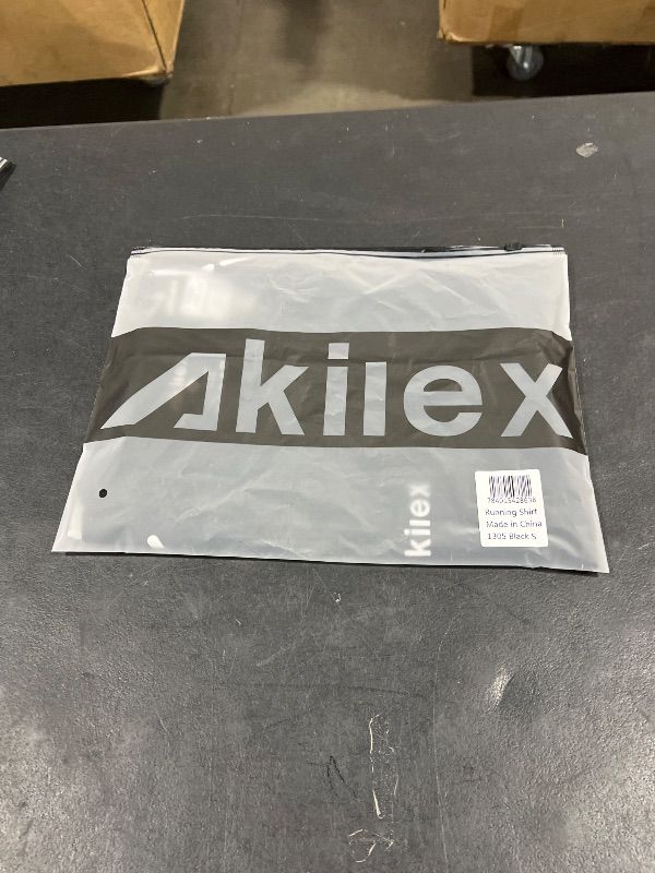 Photo 1 of Akilex Mens Running Dry Fit T-Shirt Athletic Outdoor Short Sleeve Comfortable Sports Top     S 