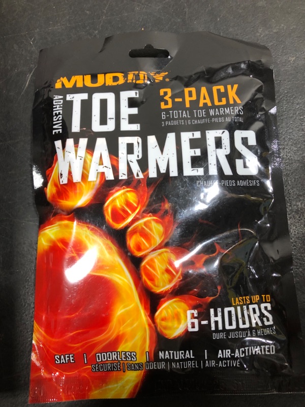 Photo 1 of Muddy Toe Warmer W/Adhesive / 3 Pack
