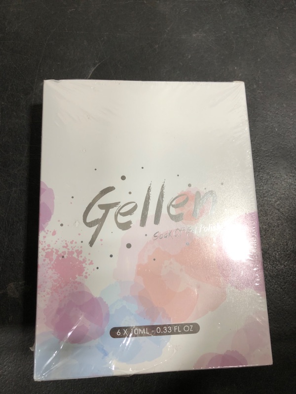 Photo 2 of Gellen Gel Nail Polish Set - Bright Candy 6 Colors Fresh Sweet Tones, Summer Trendy Girly Soak Off UV Cured Gel Polish Gift for Manicurists, Color Number 059, 099, 103, 108, 117, 247