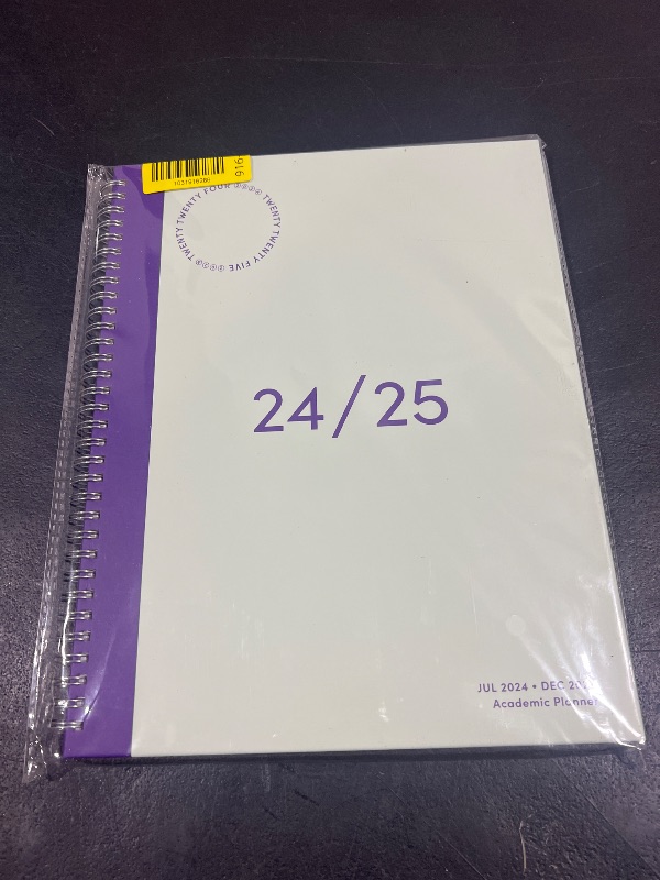 Photo 2 of Riley's Planner 2024-2025 Academic Year, 18-Month Simple Weekly Planner - Streamlined Weekly & Monthly Agenda Planner, Sturdy Cover, Notes Pages, Twin-Wire Binding (8.5 x 11 inch, Teal)