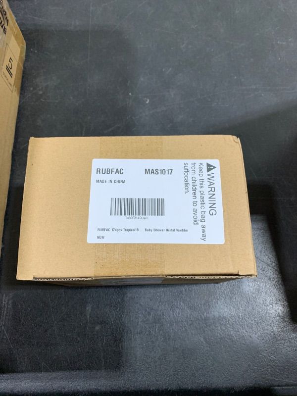 Photo 1 of RUBFAC 174pcs Tropical Balloon Arch Kit, Rainbow Balloon Garland for Hawaiian Luau Summer Theme Party Decoration Birthday Baby Shower Bridal Wedding