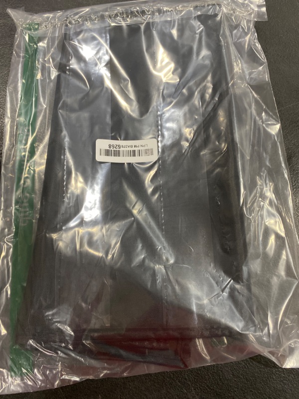 Photo 1 of VNOM Standard Pocket Chart Clear 7 Pockets Chart for Classroom & Home Heavy Duty Hanging Pocket Chart for Word Wall/Letter Cards/Sentence Strips,28x28 Inch (28Wx28L, Black)