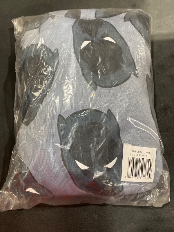 Photo 1 of Marvel Black Panther Boys 2 Piece Hoodie and Pants Set for Big Kids – Light Grey SIZE 14/16