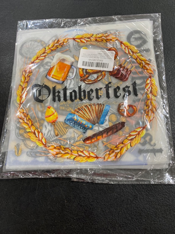 Photo 2 of Whaline 13 Sheet Oktoberfest Iron on Stickers Heat Transfer Vinyl Stickers German Beer Festival Iron on Vinyl HTV Patches for Munich Oktoberfest Party Fabric T-Shirts Hat Bag DIY Crafts