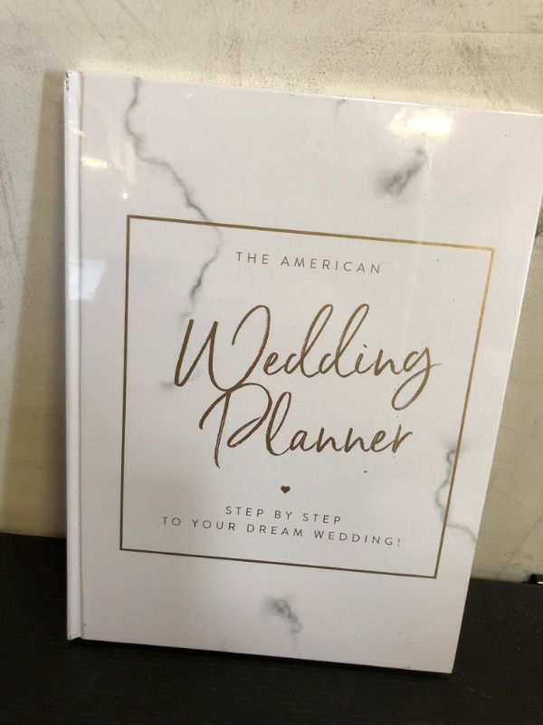 Photo 2 of Wedding Planner - Wedding Planning Book and Organizer - Engagement Gift - Wedding Planner Book and Organizer for the Bride - Wedding Binder - Wedding Organizer - Kwii&Kwii