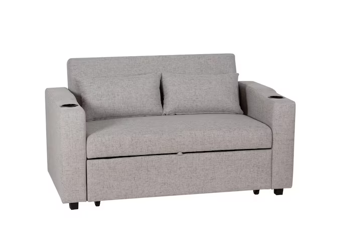 Photo 1 of Laken Gray Sofa Bed