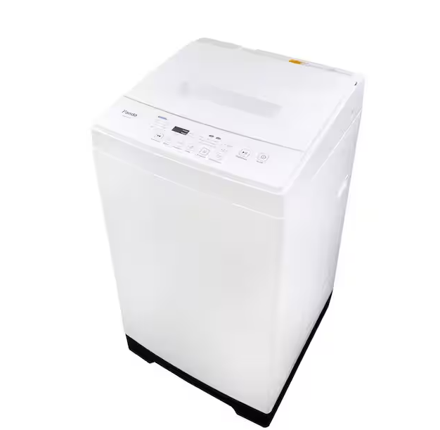 Photo 1 of 1.70 cu. ft. 11 lbs. Capacity White Top Load Washing Machine Portable Compact Washer
